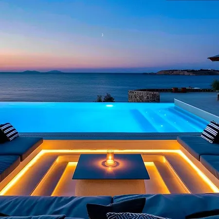 Дом отдыха Rozalia Guesthome For 8gst With Pool In Mikonos *